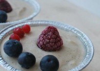 budinca vanilie si lucuma sportychoco