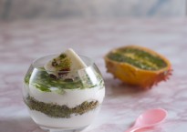 verrine cu kiwano